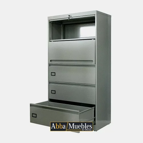 Archivero horizontal 3 gavetas 2 puertas corredizas MEAH008