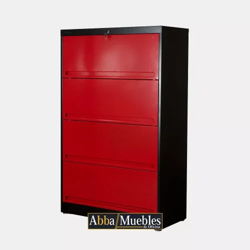 Archivero horizontal 4 puertas corredizas MEAH019